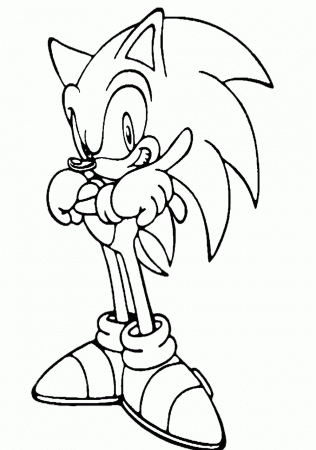 Sonic Coloring Pages (9) - Coloring Kids