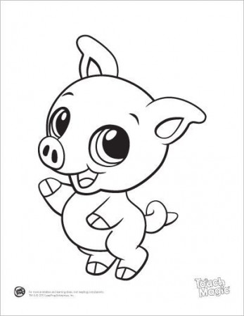 Cute Baby Animal - Coloring Pages for Kids and for Adults
