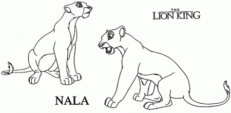 Nala Lion King Coloring Pages - High Quality Coloring Pages