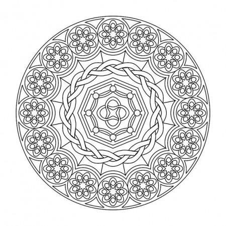 Coloring -Mandalas | Mandala Coloring Pages, Mandalas ...