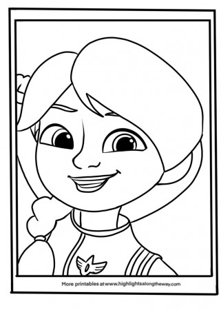 Firebuds Coloring Pages - free printable activity sheets