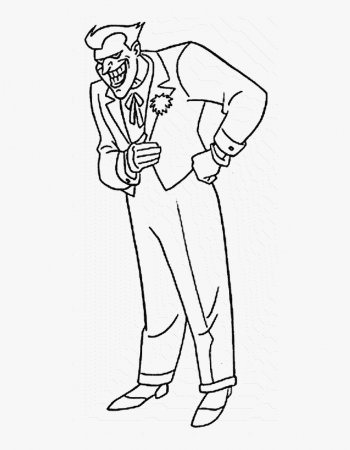 Harley Quinn Clipart Joker Coloring Page For Free Download - Joker Animated Coloring  Pages, HD Png Download , Transparent Png Image - PNGitem