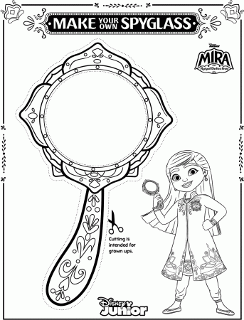 Let's enjoy Mira Royal Detective coloring pages with us! Coloring Article -  Coloring Articles - Coloring Pages For Kids And Adults