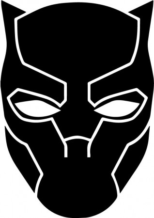 Black Panther VINYL DECAL Chadwick Boseman, bumper sticker, wall, car,  laptop | eBay