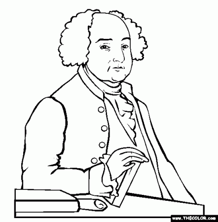 President Online Coloring Pages | TheColor.com