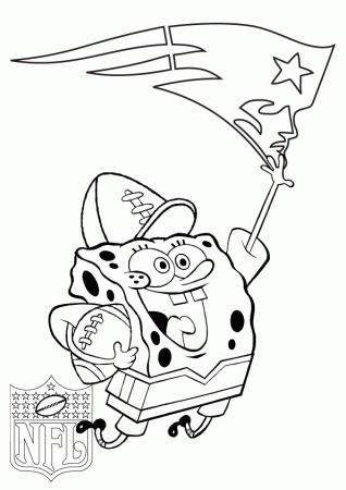 11 Free Printable New England Patriots Coloring Pages – ScribbleFun