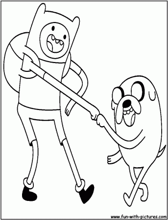 8 Pics of Finn And Jake Coloring Pages - Adventure Time Finn and ...