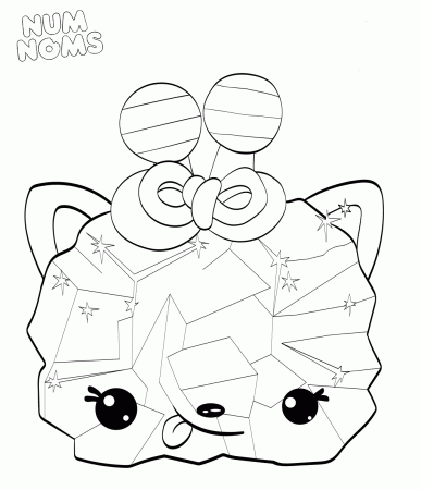 Num Noms Coloring Pages Crystal Wildberry Candy | Coloring pages, Cartoon coloring  pages, Mom coloring pages