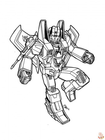 Transformers coloring pages for kids ...