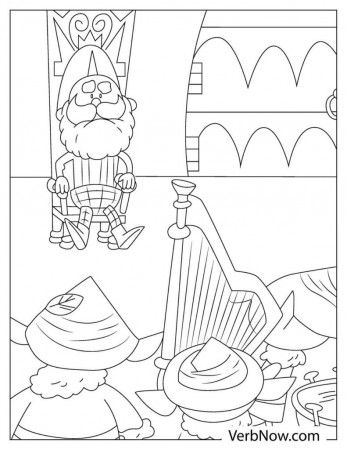 Free RUDOLPH RED NOSED REINDEER Coloring Pages & Book for Download ( Printable PDF) - VerbNow