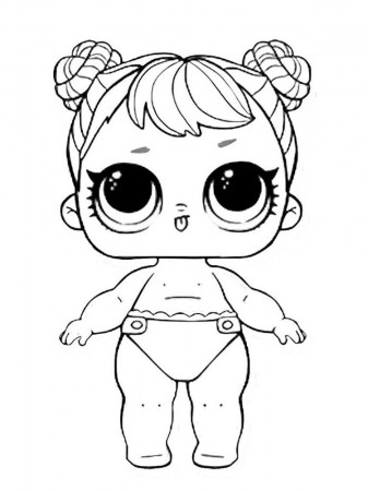 Baby LOL Surprise coloring pages. Download and print Baby LOL Surprise coloring  pages