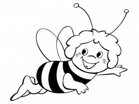 Bee Coloring Pages - Koloringpages