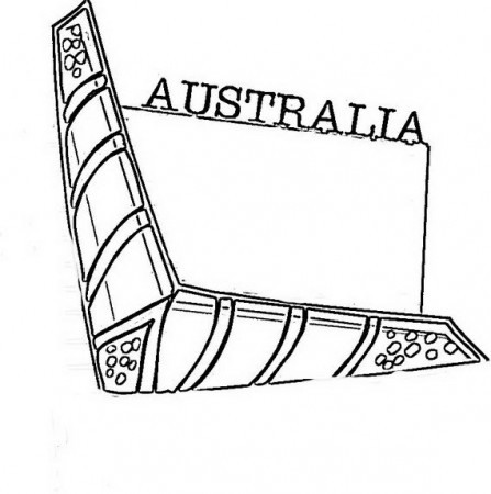 Australia Day Coloring Pages for Kids -