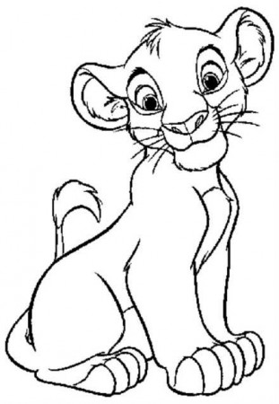 Lion King Coloring Pages | Clipart Panda - Free Clipart Images