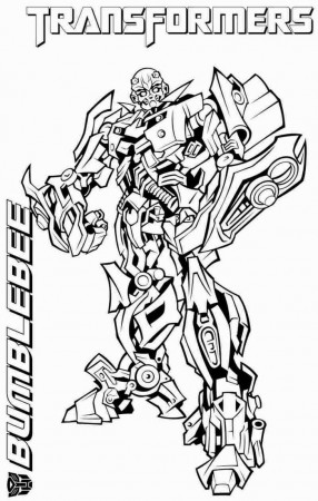 Bumblebee Coloring Pages Transformers in 2020 | Bee coloring pages,  Transformers coloring pages, Cartoon coloring pages
