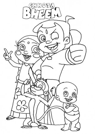 Parentune - Free Printable Chhota Bheem Coloring Pages, Chhota Bheem  Coloring Pictures for Preschoolers, Kids