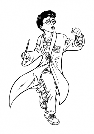 Harry Potter Printable Coloring Pages - Get Coloring Pages