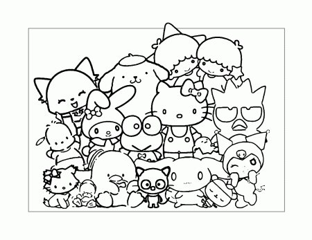 Sanrio Coloring Pages – Printable ...