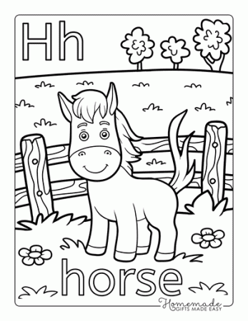 Best Horse Coloring Pages for Kids ...