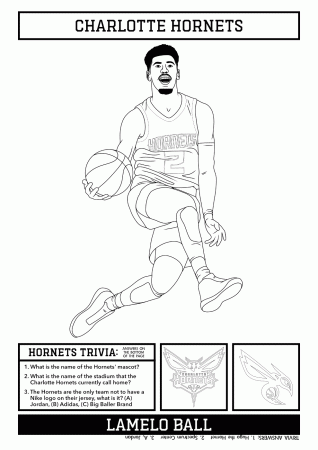 Activity Sheet featuring Lamelo ...