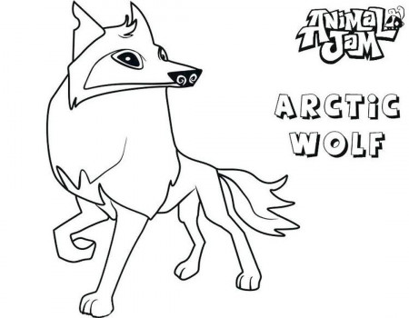 Get This Arctic Wolf Animal Jam Coloring Pages to Print 3arc !