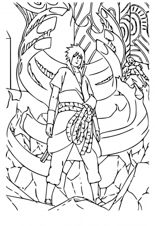 Free Printable Naruto Manga Coloring Page, Sheet and Picture for Adults and  Kids (Girls and Boys) - Babeled.com