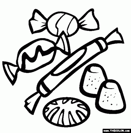 Sweet Treats Online Coloring Pages | Page 1 | Online coloring pages, Coloring  pages, Free coloring pages