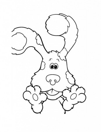 Blues Clues Coloring Pages Pictures - Free Coloring Library