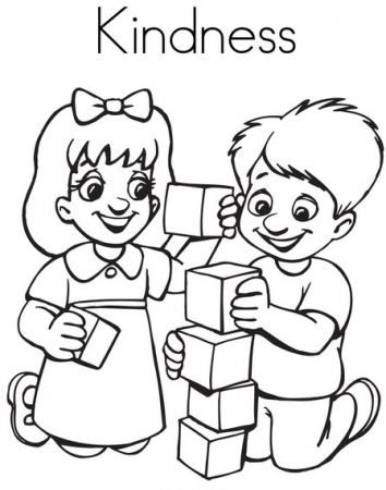 35 Free Kindness Coloring Pages