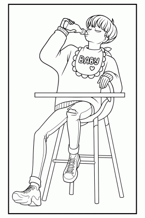 Free Baby Saja Spicy Challenge Winner Coloring Pages – Printable PDF (No  Login) - Saja Boys – KPop Demon Hunters