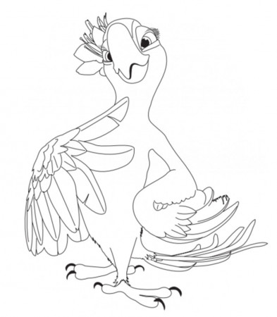 Kids Under 7: RIO Coloring Pages
