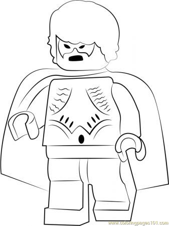 Lego Dick Grayson aka Robin Coloring Page - Free Lego Coloring ...