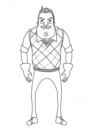 Coloring Pages : 45 Amazing Hello Neighbor Coloring Pages Hello Neighbor  Coloring Pages For Kids Christmas‚ Coloring Pages To Print‚ Coloring Pages  To Print For Adults also Coloring Pagess