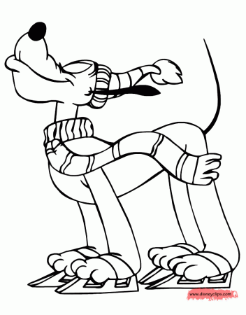 Pluto Coloring Pages (3) | Disneyclips.com