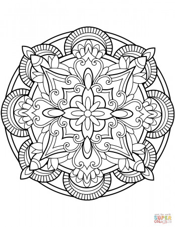 23+ Best Picture of Mandala Coloring Pages Printable - birijus.com