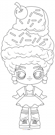 Blume dolls coloring page