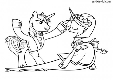Coloring pages of My little Pony — Print for free