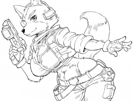 fox mccloud (super smash bros. and 1 more) drawn by bb_(baalbuddy) |  Danbooru