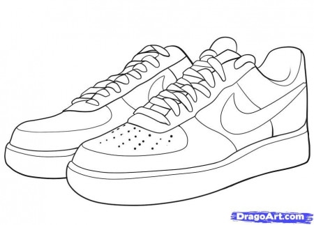 S Jordan Shoes Drawings Clipart - Free Clipart | Brands ...