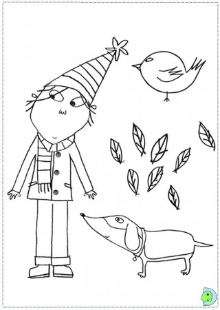 Charlie And Lola Coloring Pages Page 1
