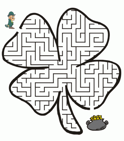 Leprechaun coloring pages to download and print for free