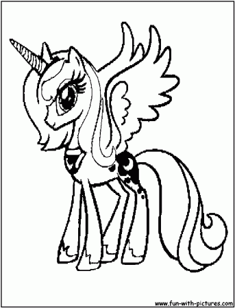 12 Pics of My Little Pony Princess Luna Coloring Pages - My Little ...