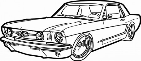 Excellent Mustang Coloring Pages Pdf To Print - Coloringfolder.com