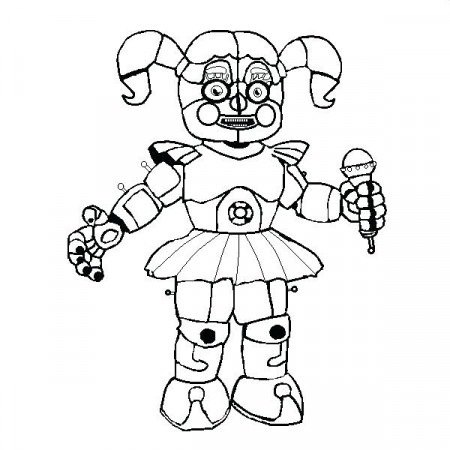 Fnaf Coloring Pages Sister Location - Free Coloring Sheets