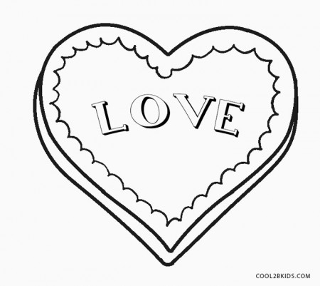 Free Printable Heart Coloring Pages For Kids | Cool2bKids