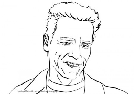 Rum Inspector — Hee Terminator 2 Smile Click tag Coloring Page for...