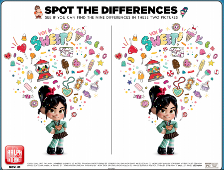 Free Ralph Breaks The Internet Printable Coloring Pages & Activity Sheets
