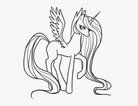 My Little Pony Fluttershy Coloring Pages - Mlp Coloring Pages, HD Png  Download , Transparent Png Image - PNGitem