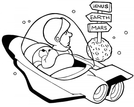 Space Travel Road Signs Coloring Pages : Best Place to Color | Coloring  pages, Space travel, Road signs