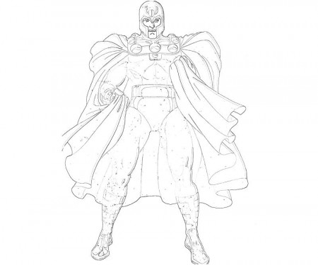 Magneto #80971 (Supervillains) – Printable coloring pages